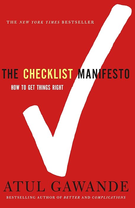 The Checklist Manifesto cover
